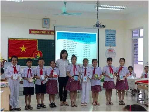 Trường Tiểu học Thanh Am tổ chức Đại hội Liên đội năm học 2016 - 2017